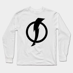 Static Shock Logo Black Ver. Long Sleeve T-Shirt